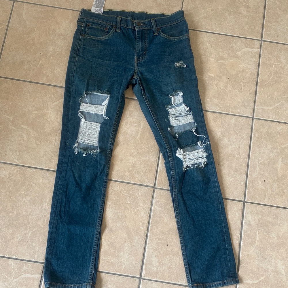 Levi's Classic Blue Denim Jeans